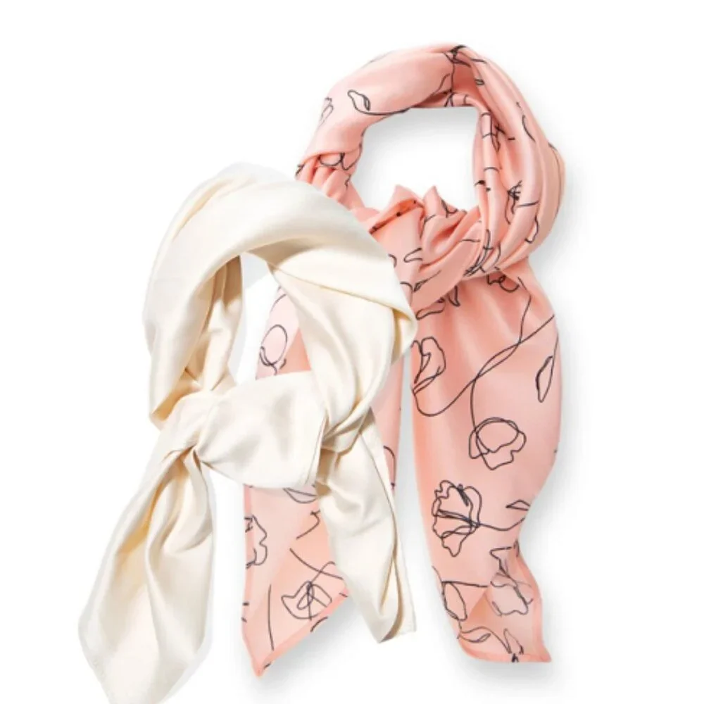 LARK AND‎ IVES Minimalist Hair Scarf Bundle (2 Pack) NEW W/TAGS! SUPER CUTE!